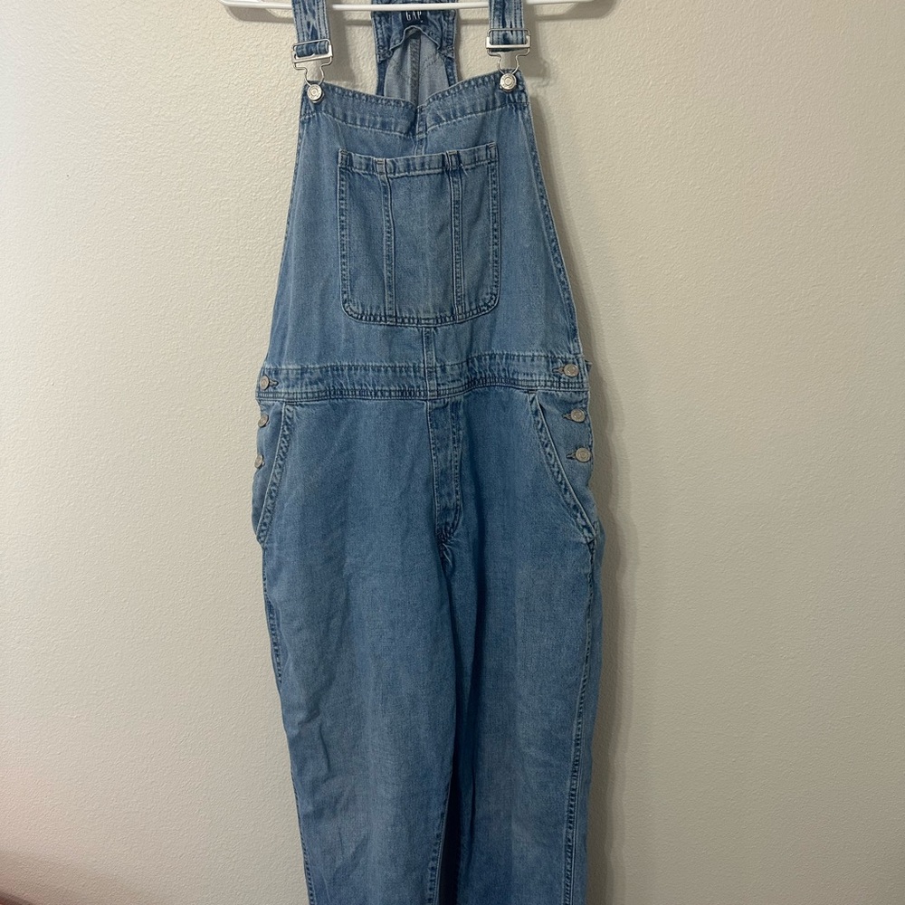 GAP Light Blue Denim Overalls